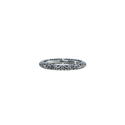 Band Ring 3mm for Men’s in Sterling Silver 925