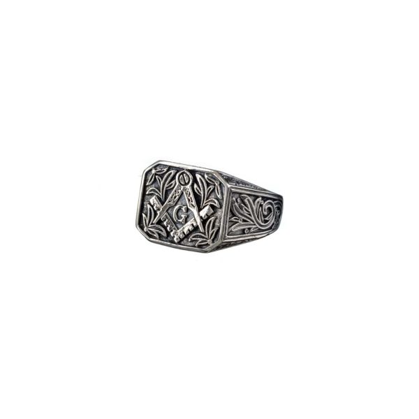 Masonic Knight Templar for Men’s Ring in Sterling Silver 925 - Image 2