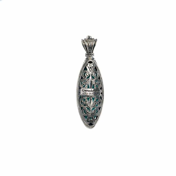 Navette Color Pendant in Sterling Silver 925 - Image 3