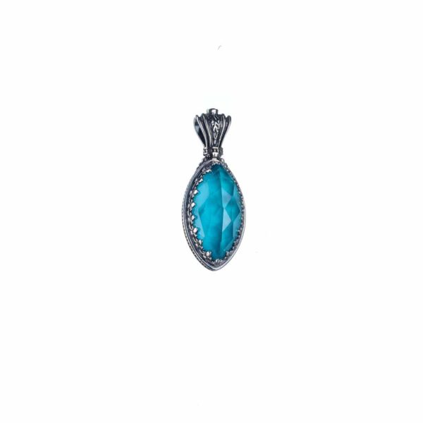 Navette Color Pendant in Sterling Silver 925 - Image 2