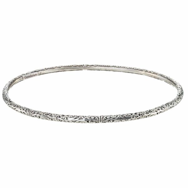 Bangle Bracelet 2mm in Sterling Silver 6492