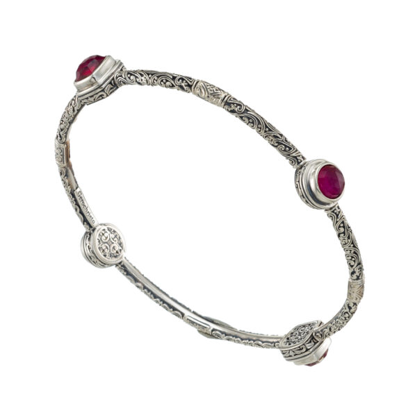 Bangle Bracelet in Sterling Silver 6495a