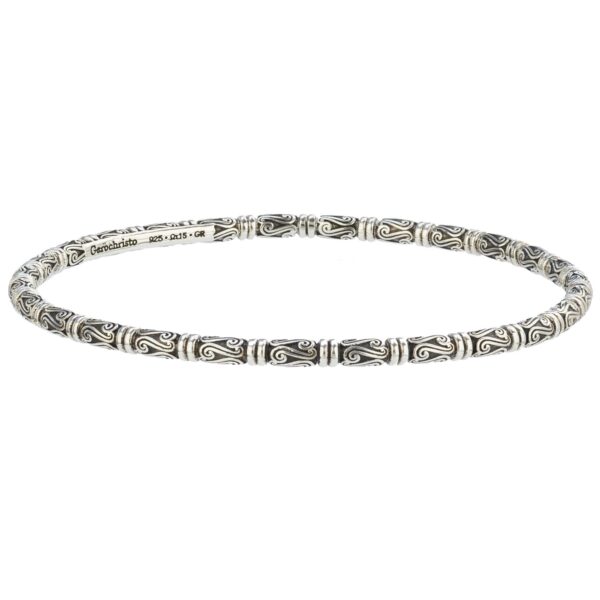 Bangle Bracelet in Sterling Silver 6524