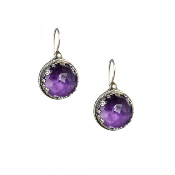 Colors Round Earrings in Sterling Silver 925 for Women’s - Image 2