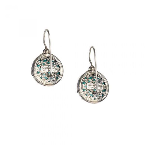 Colors Round Earrings in Sterling Silver 925 for Women’s - Image 4