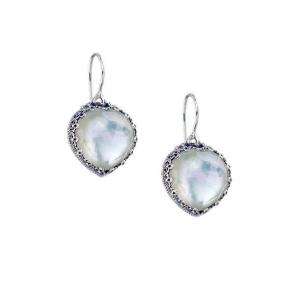 Heart Colors Earrings in Sterling Silver 925 for Women’s