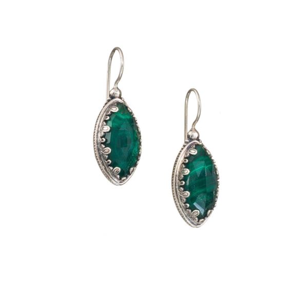 Colors Navette Earrings in Sterling Silver 925 for Women’s - Image 2