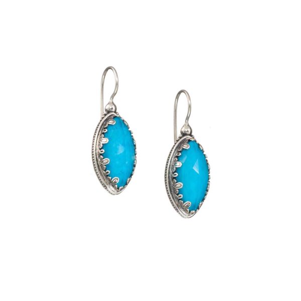 Colors Navette Earrings in Sterling Silver 925 for Women’s - Image 3