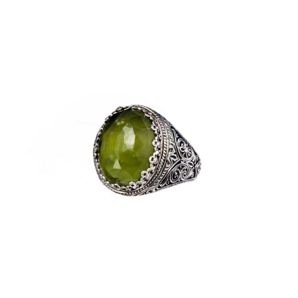 Oval Color Ring in Sterling Silver 925 - Image 3