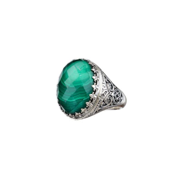 Oval Color Ring in Sterling Silver 925 - Image 2