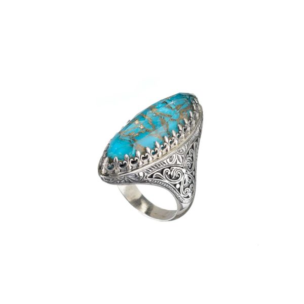 Color Navette Ring in Sterling Silver 925 - Image 4