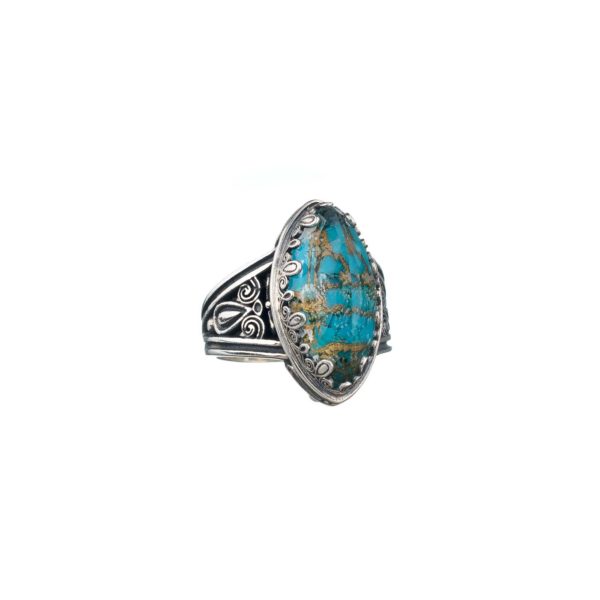 Color Navette Ring in Sterling Silver 925 - Image 3