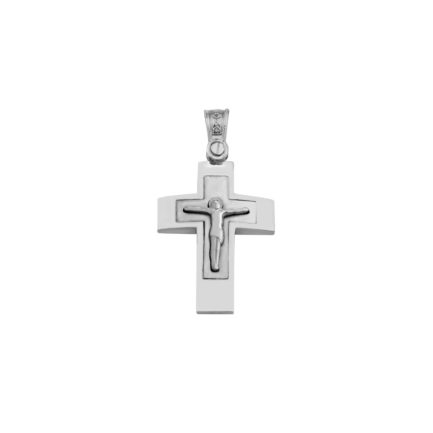 Men’s 14K Solid Gold Crucifix Cross Pendant