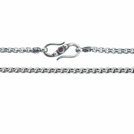 Box Chain Sterling Silver 925 3.7mm