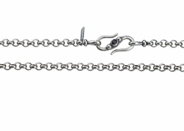 Rolo Chain in Sterling Silver 925 3.3mm - Image 3