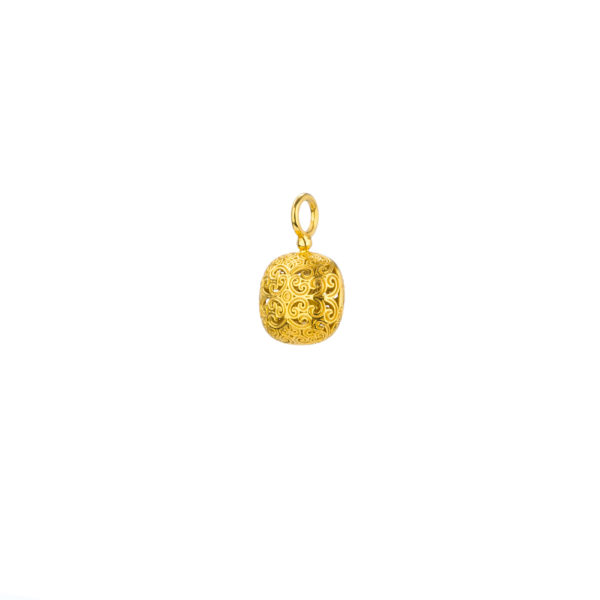 Cushion Pendant in Gold plated silver 925 - Image 3