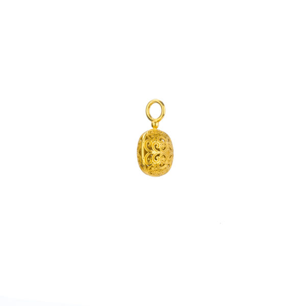 Cushion Pendant in Gold plated silver 925 - Image 2