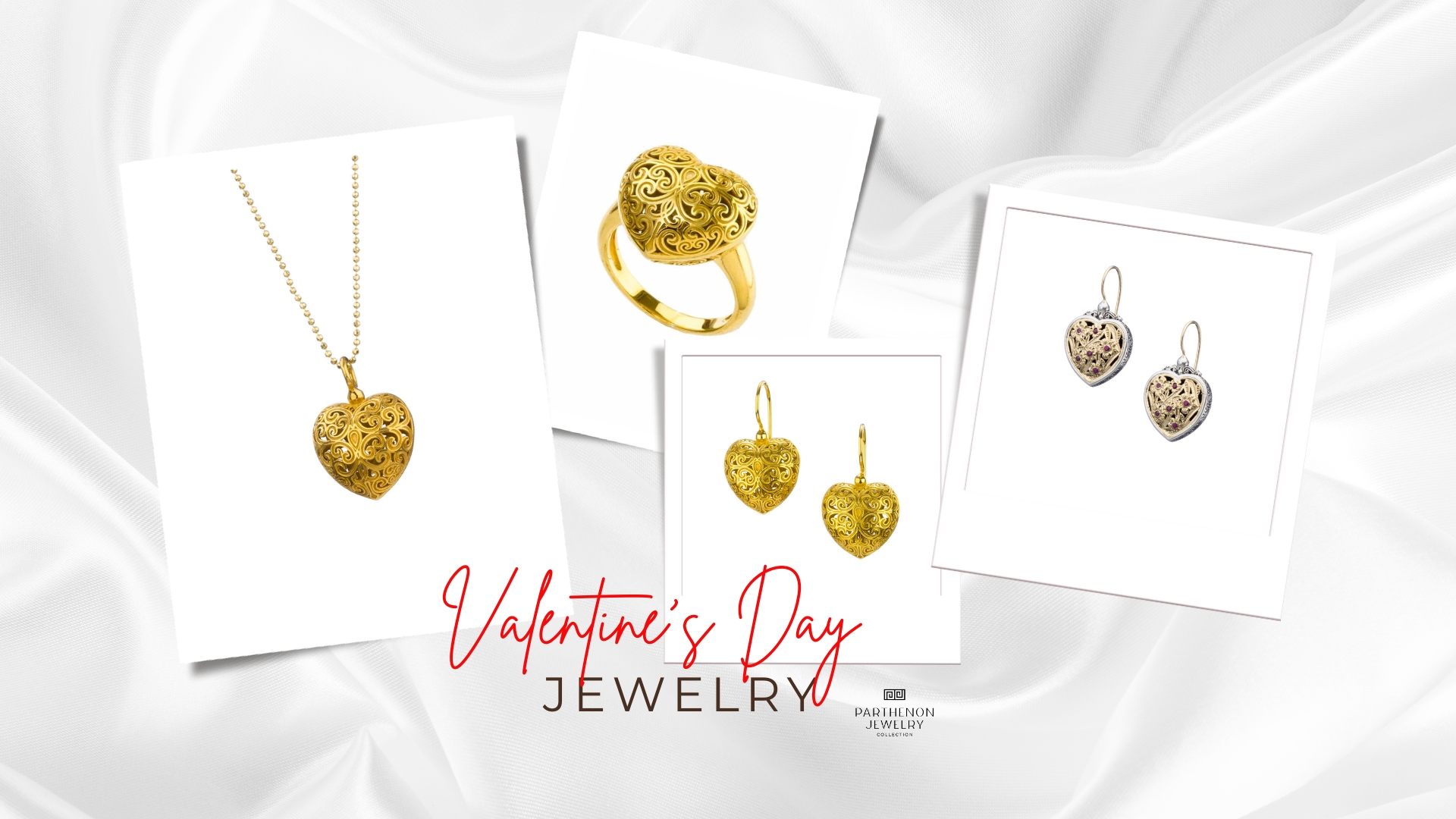 Valentine's Day Gifts PARTHENON JEWELRY COLLECTION