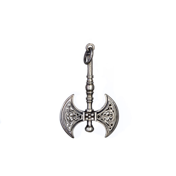 Minoan Double Axe Men’s Pendant in Sterling silver 925