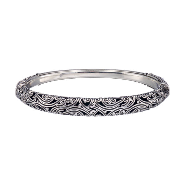 Oval Bracelet in Sterling Silver 6605