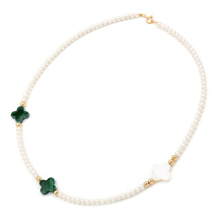 Fresh Water Pearl necklace 4.0-4.5mm N153272-PE m